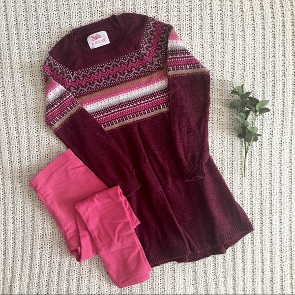 Justice Other - justice | sweater dress with leggings size 8